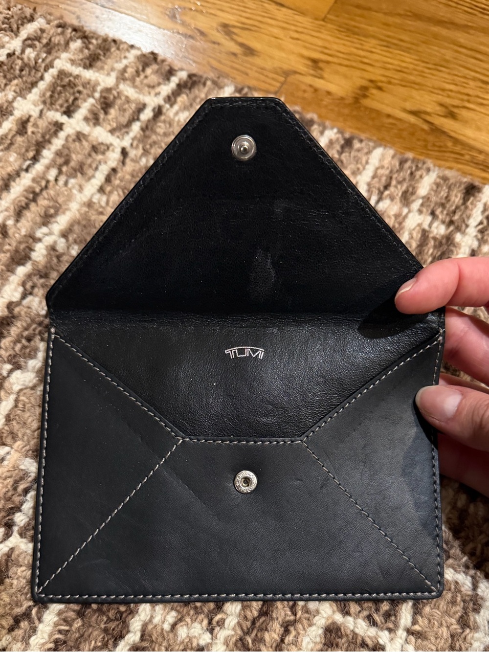 Tumi Leather Envelope Pouch - Picture 3 of 5
